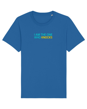 I AM THE ONE WHO KNOCKS 1 Royal Blue