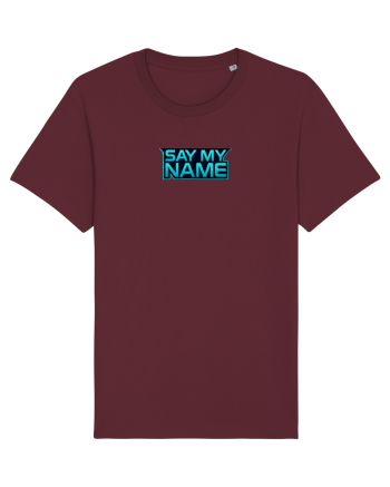 SAY MY NAME 1 Burgundy