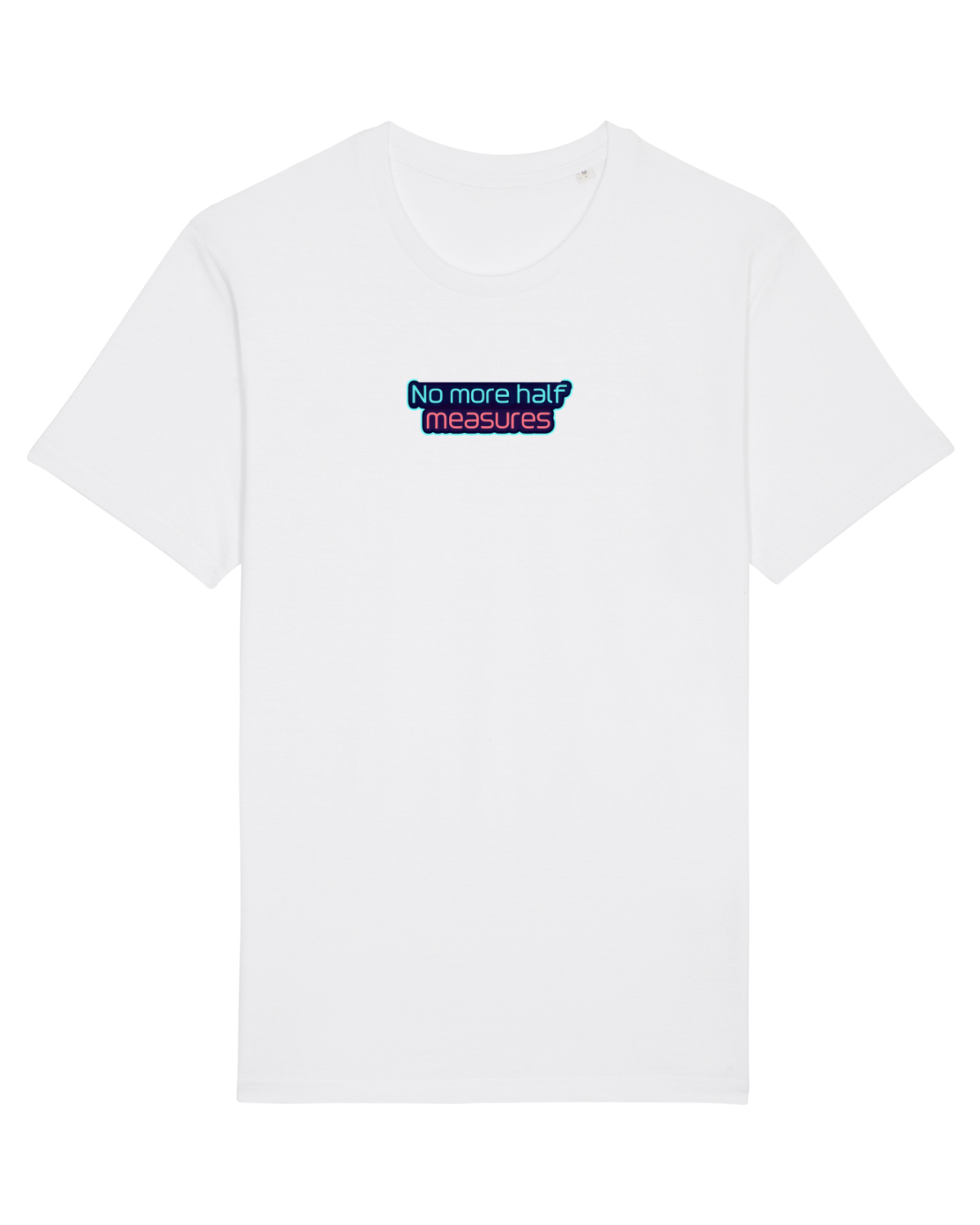 Tricou mânecă scurtă Unisex Rocker White