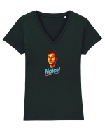 NOICE - NICE Tricou mânecă scurtă guler V Damă Evoker