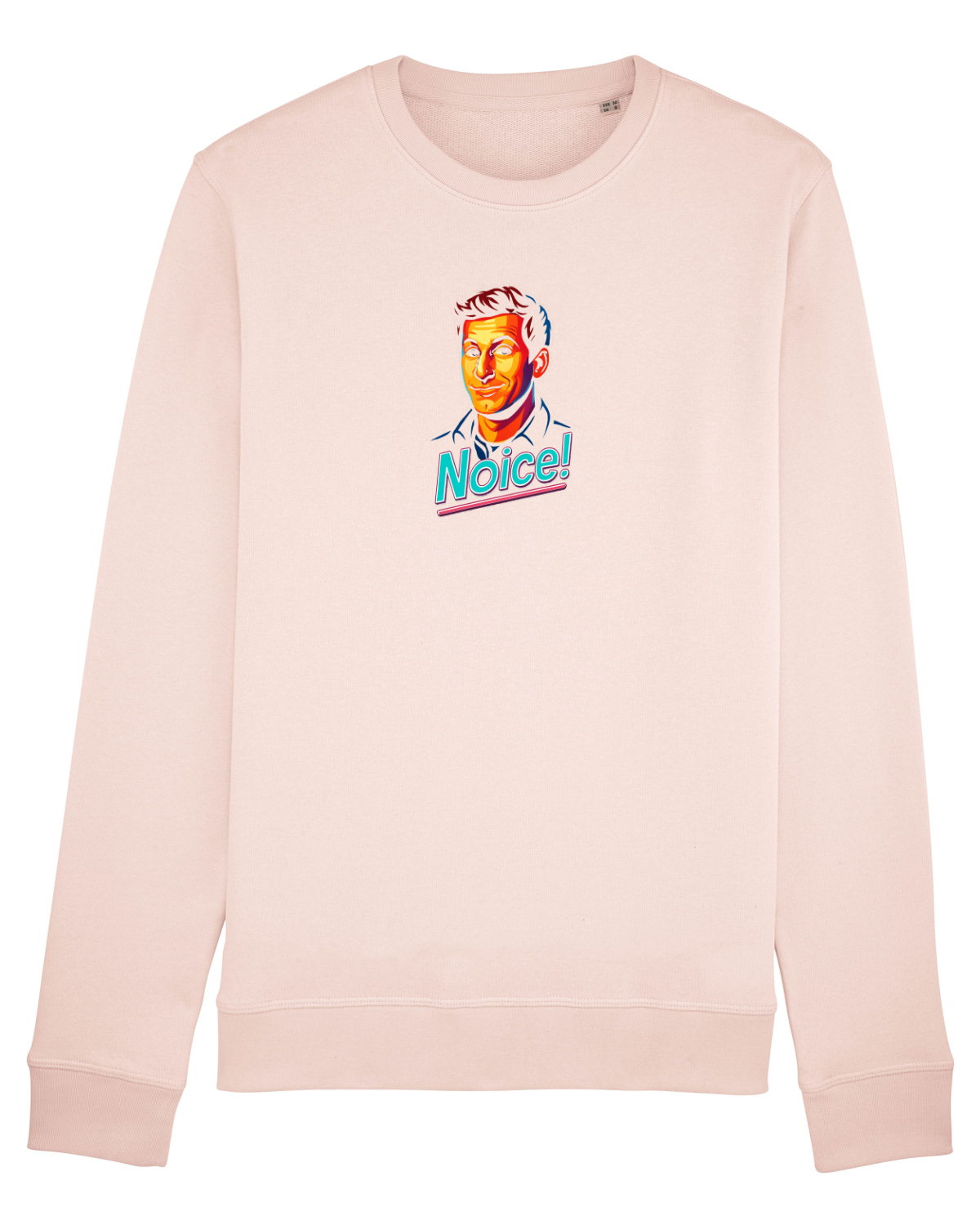 Bluză mânecă lungă Unisex Rise Candy Pink