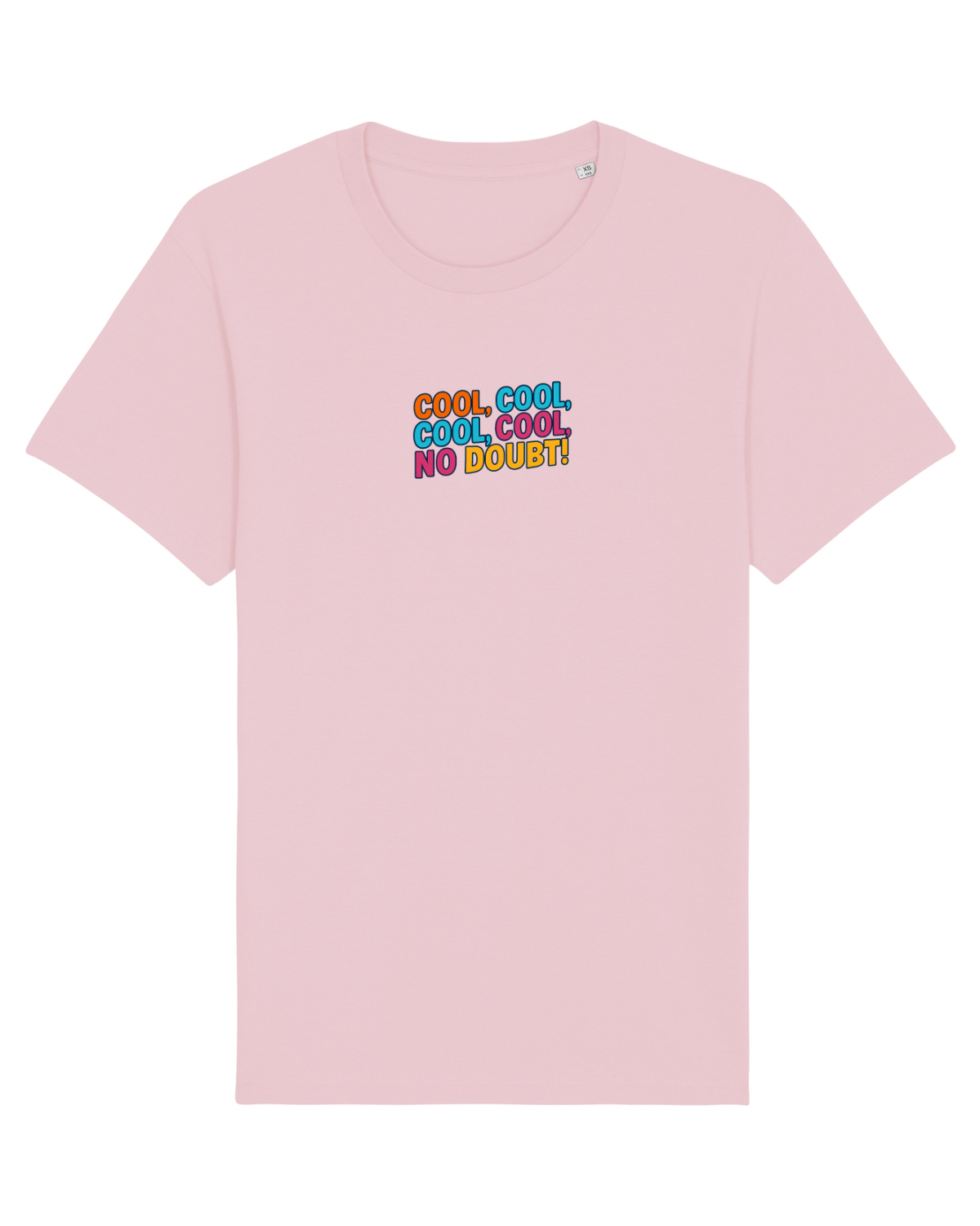 Tricou mânecă scurtă Unisex Rocker Cotton Pink