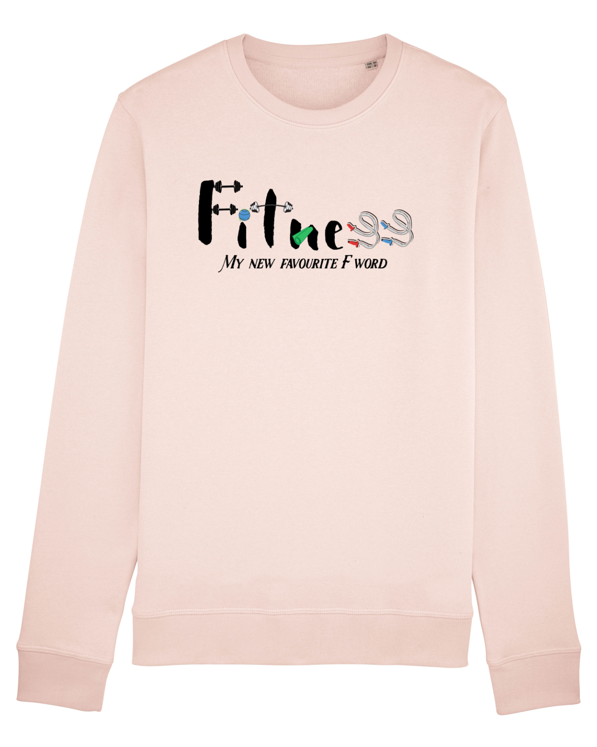 Bluză mânecă lungă Unisex Rise Candy Pink