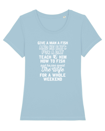 Fishing Sky Blue