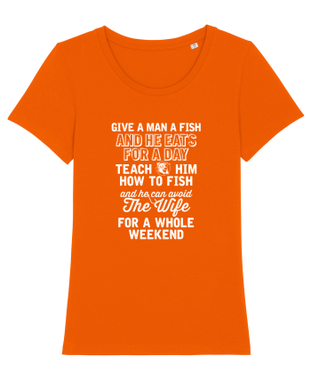 Fishing Bright Orange
