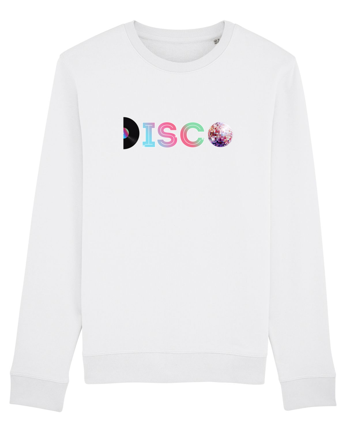 Bluză mânecă lungă Unisex Rise White