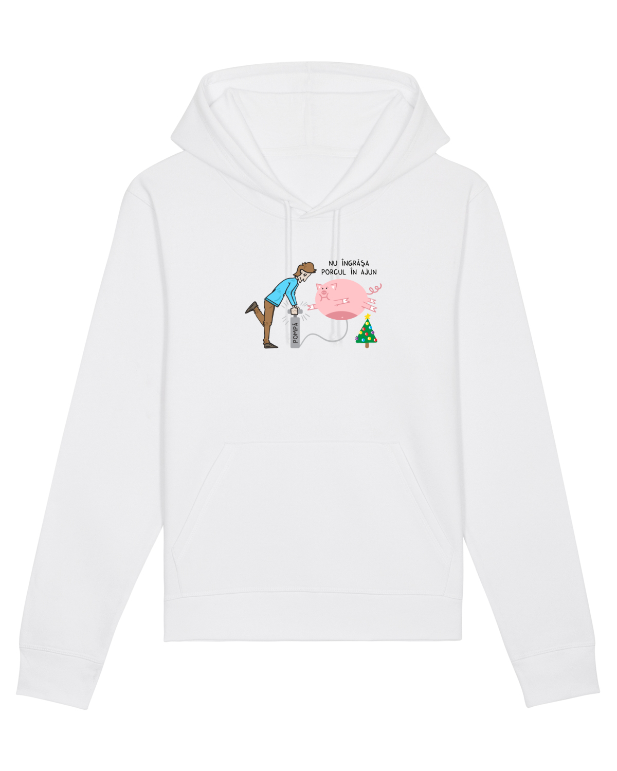 Hanorac Unisex Drummer White