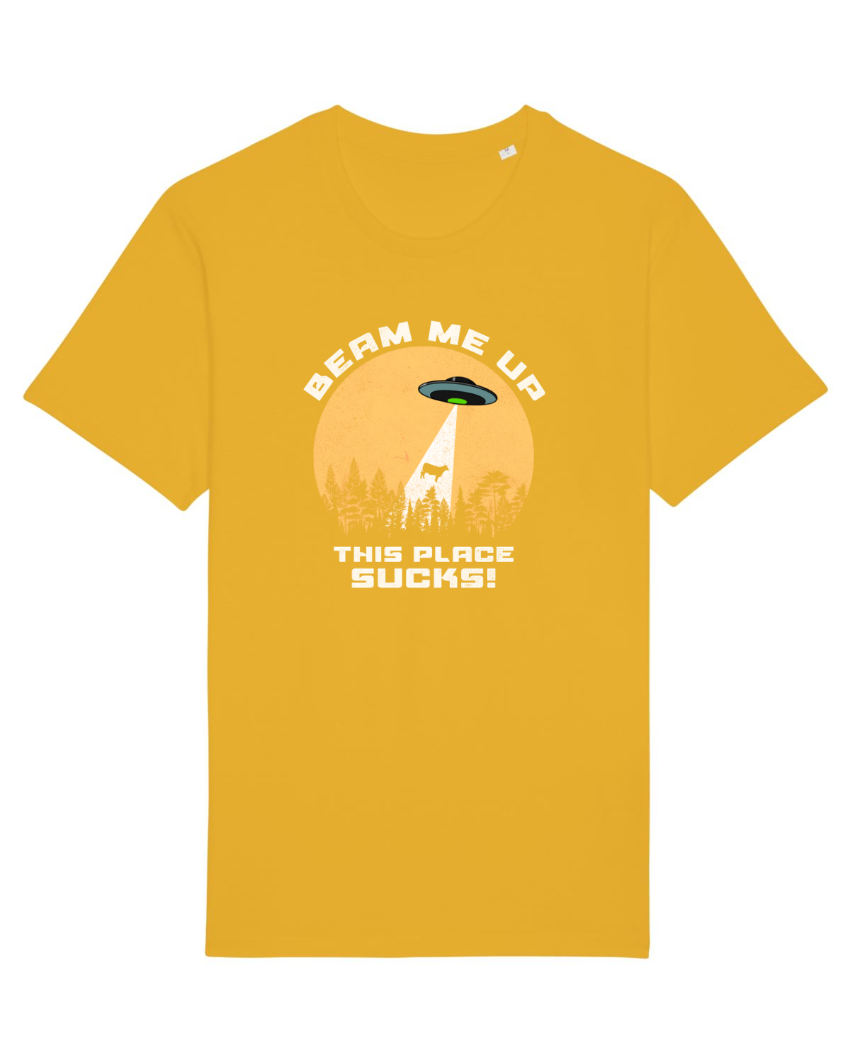 Tricou mânecă scurtă Unisex Rocker Spectra Yellow
