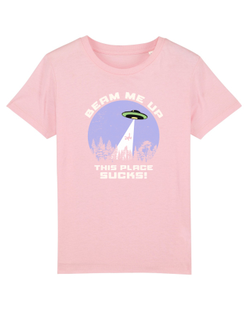 Beam Me Up  Cotton Pink