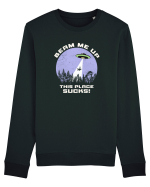 Beam Me Up  Bluză mânecă lungă Unisex Rise