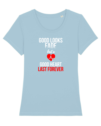 A good heart Sky Blue