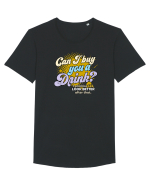 Can I buy you a drink? Tricou mânecă scurtă guler larg Bărbat Skater