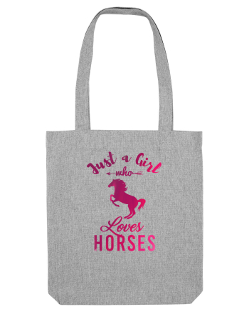 Love Horses Heather Grey