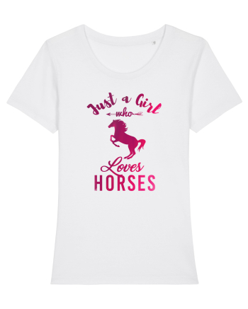 Love Horses White