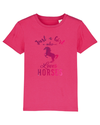 Love Horses Raspberry