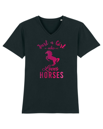 Love Horses Black