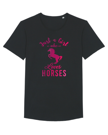 Love Horses Black