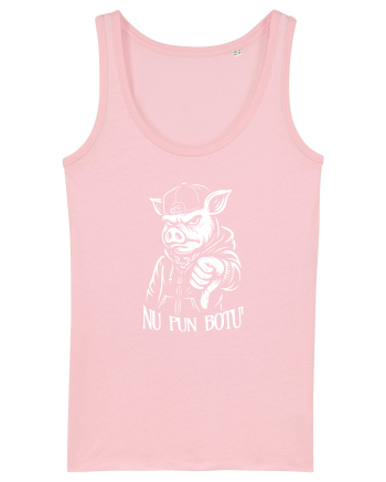 Nu pun botu - Atitudine urbană Cotton Pink