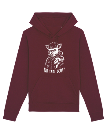 Nu pun botu - Atitudine urbană Burgundy