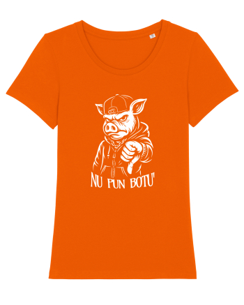Nu pun botu - Atitudine urbană Bright Orange