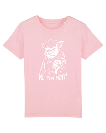 Nu pun botu - Atitudine urbană Cotton Pink