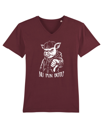 Nu pun botu - Atitudine urbană Burgundy
