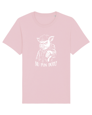 Nu pun botu - Atitudine urbană Cotton Pink