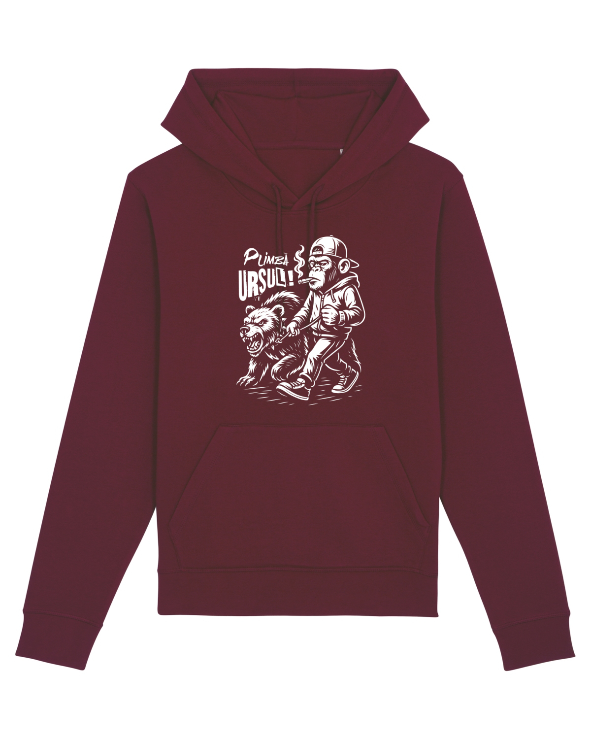 Hanorac Unisex Drummer Burgundy