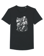 Plimbă ursul! - Atitudine urbană Tricou mânecă scurtă guler larg Bărbat Skater