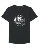 De la țară - Rădăcini fără filtre Tricou mânecă scurtă guler larg Bărbat Skater