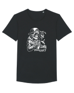 Umbli cu cioara vopsită? Tricou mânecă scurtă guler larg Bărbat Skater