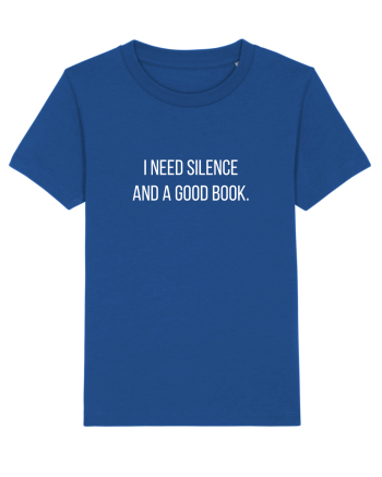 Silence and a good book Majorelle Blue