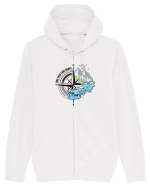 Find your true north Hanorac cu fermoar Unisex Connector