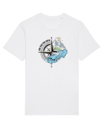 Find your true north Tricou mânecă scurtă Unisex Rocker
