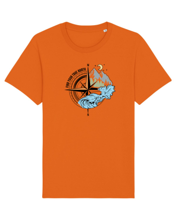 Find your true north Bright Orange