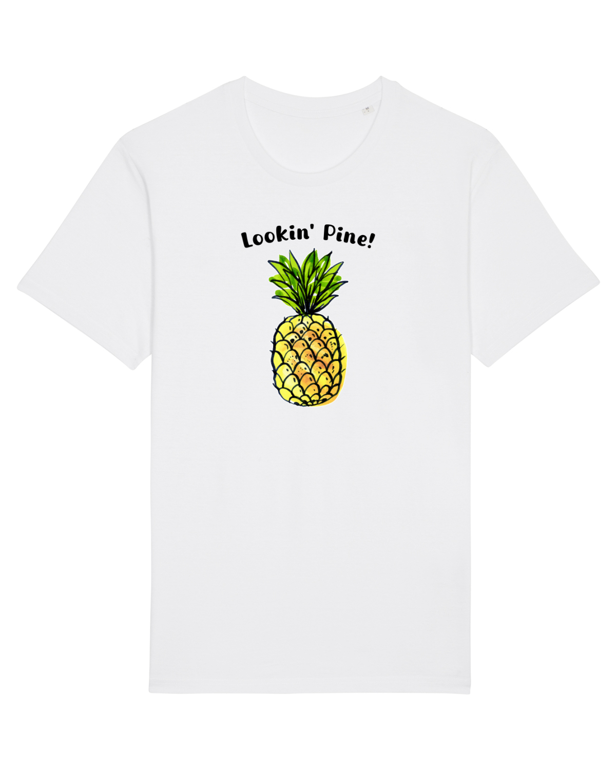 Tricou mânecă scurtă Unisex Rocker White