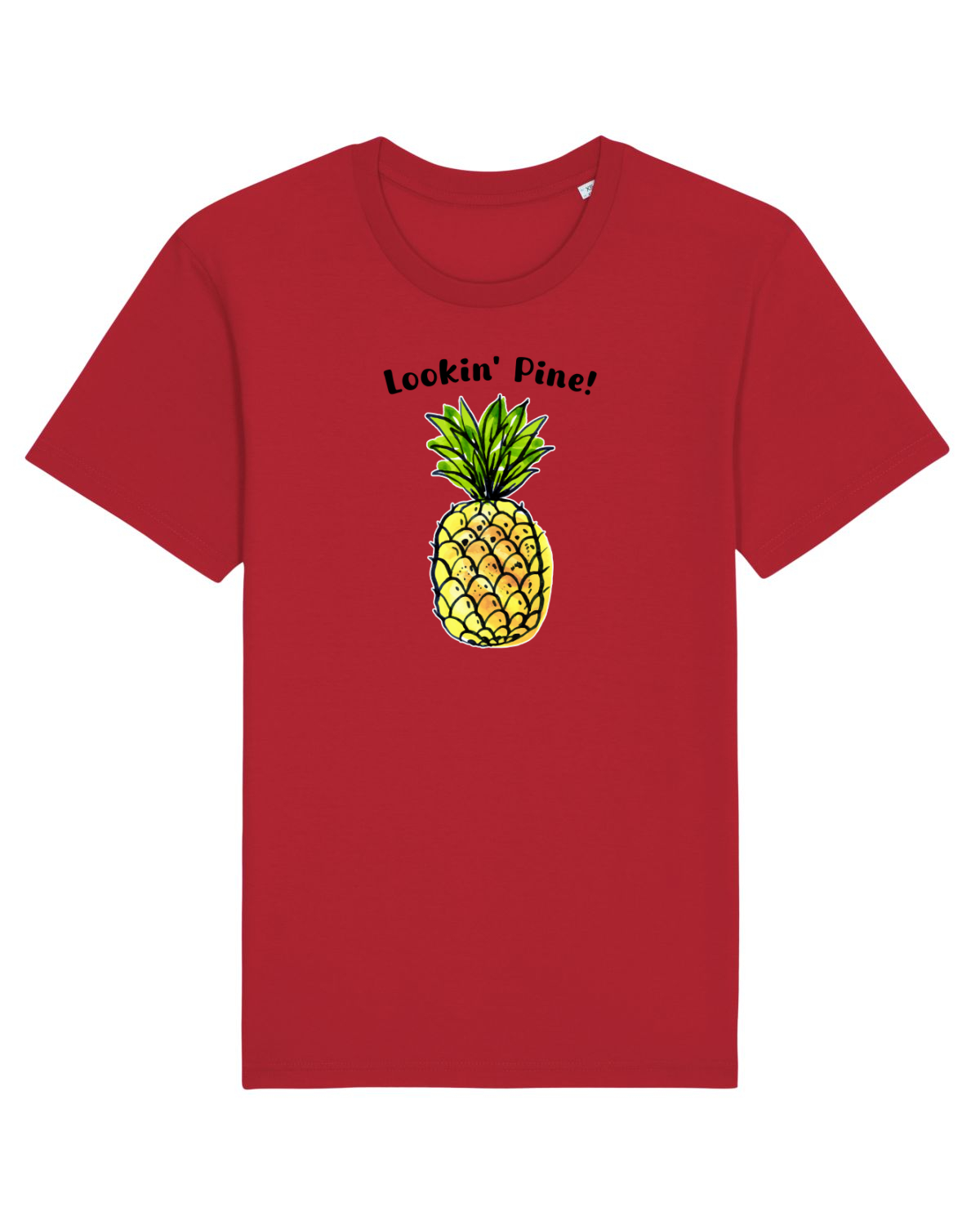 Tricou mânecă scurtă Unisex Rocker Red