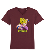 Son Goku Tricou mânecă scurtă guler V Bărbat Presenter