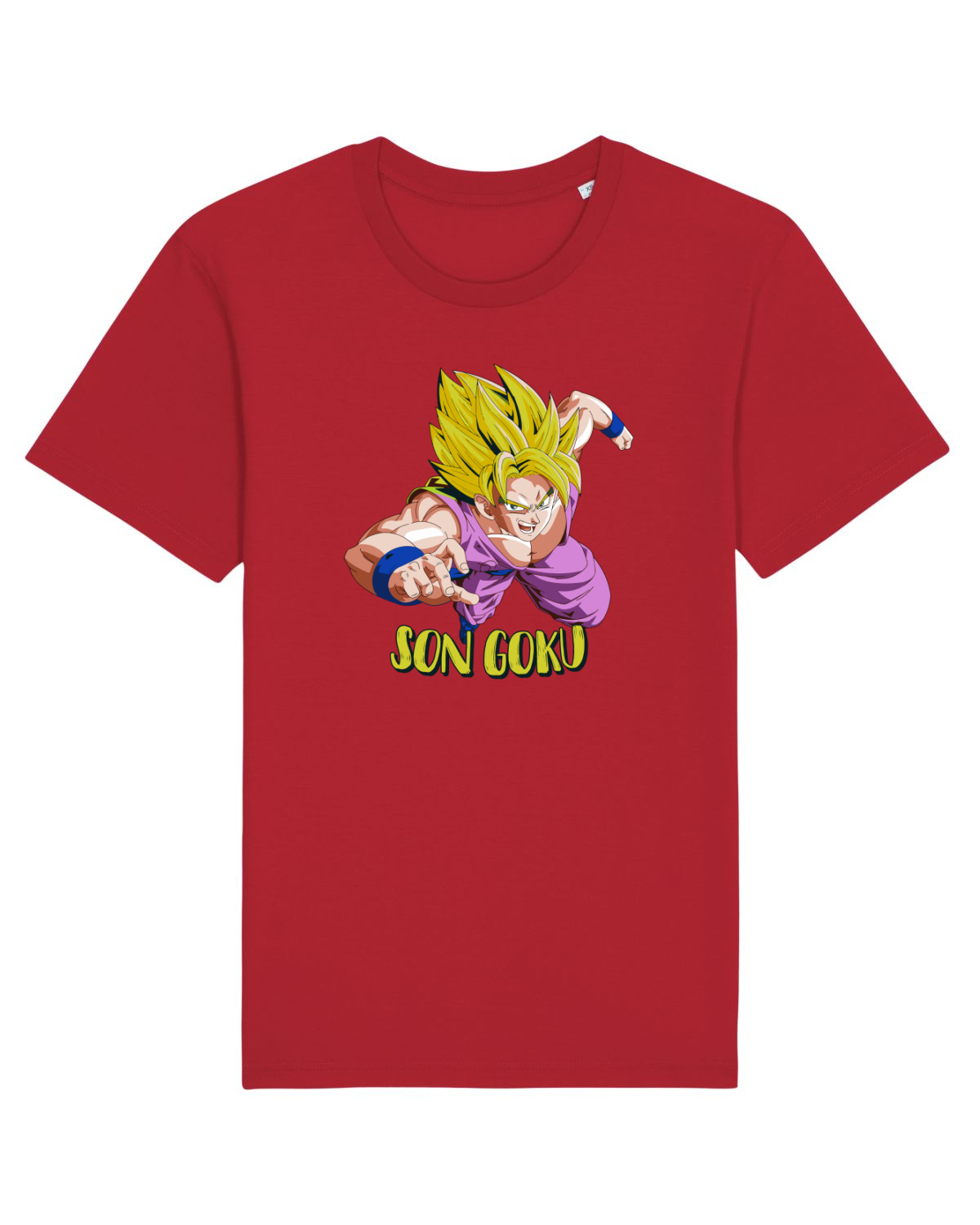 Tricou mânecă scurtă Unisex Rocker Red