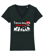 Rescue Love Tricou mânecă scurtă guler V Damă Evoker