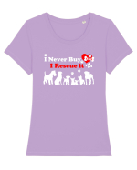 Rescue Love Tricou mânecă scurtă guler larg fitted Damă Expresser