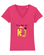 You are my number 1 Tricou mânecă scurtă guler V Damă Evoker