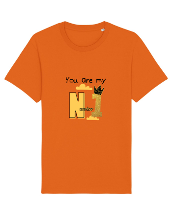 You are my number 1 Bright Orange