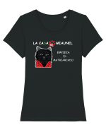 La casa de Miaunel Tricou mânecă scurtă guler larg fitted Damă Expresser