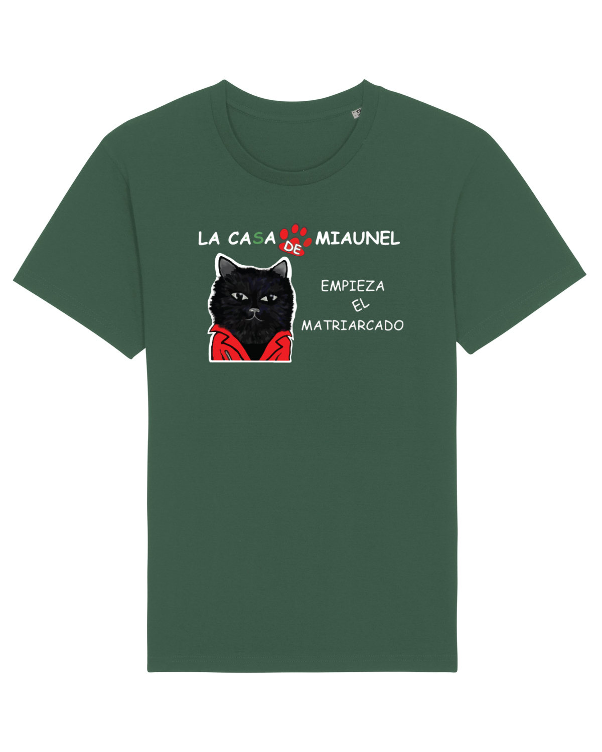Tricou mânecă scurtă Unisex Rocker Bottle Green
