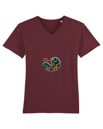 FLUTURI IN STOMAC - INDRAGOSTITI - VALENTINE`S - DRAGOBETE 2 Burgundy