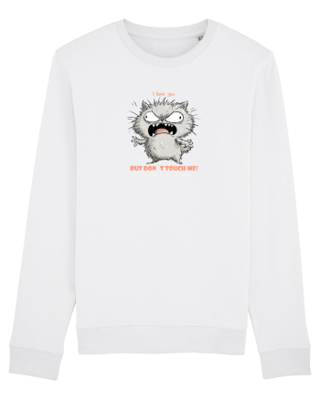 I LOVE YOU BUT DON`T TOUCH ME  - VALENTINE`S - DRAGOBETE  2 White