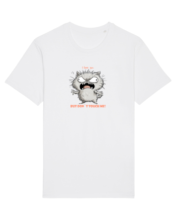 I LOVE YOU BUT DON`T TOUCH ME  - VALENTINE`S - DRAGOBETE  2 White