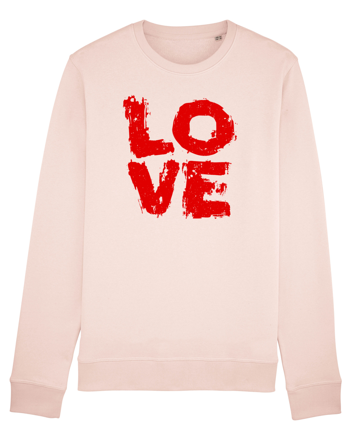 Bluză mânecă lungă Unisex Rise Candy Pink