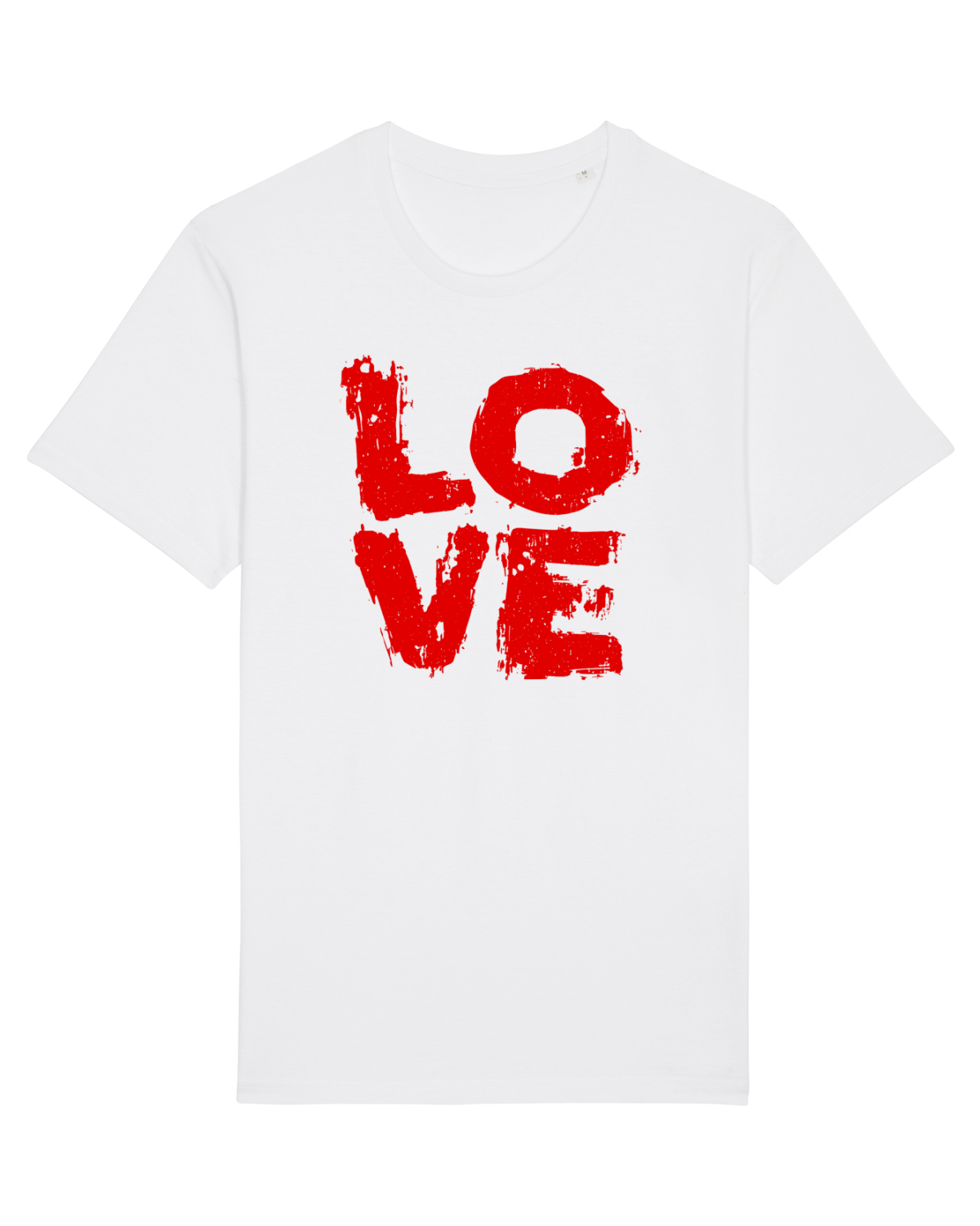 Tricou mânecă scurtă Unisex Rocker White